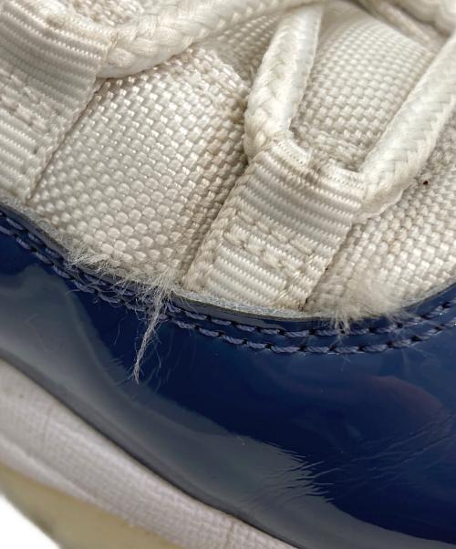 NIKE（ナイキ）NIKE (ナイキ) FV5104-104　AIR JORDAN 11 Retro Low ホワイト×ブルー サイズ:US10.5の古着・服飾アイテム