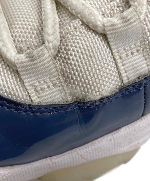 NIKE（ナイキ）NIKE (ナイキ) FV5104-104　AIR JORDAN 11 Retro Low ホワイト×ブルー サイズ:US10.5の古着・服飾アイテム