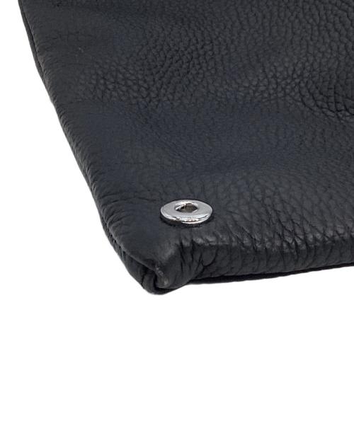 MM6 Maison Margiela（エムエムシックスメゾンマルジェラ）MM6 Maison Margiela (エムエムシックスメゾンマルジェラ) スモールジャパニーズレザートートバッグ ブラックの古着・服飾アイテム