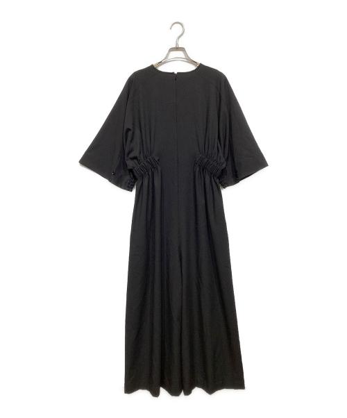 MANOF（マノフ）MANOF (マノフ) WAIST GATHER ALL IN ONE ブラック サイズ:Mの古着・服飾アイテム