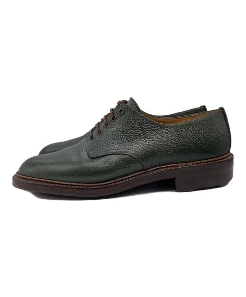 Crockett & Jones（クロケット＆ジョーンズ）Crockett & Jones (クロケット＆ジョーンズ) TOMORROW LAND (トゥモローランド) 7929　レザーシューズ  グリーン サイズ:7Eの古着・服飾アイテム