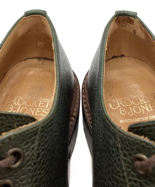 Crockett & Jones（クロケット＆ジョーンズ）Crockett & Jones (クロケット＆ジョーンズ) TOMORROW LAND (トゥモローランド) 7929　レザーシューズ  グリーン サイズ:7Eの古着・服飾アイテム
