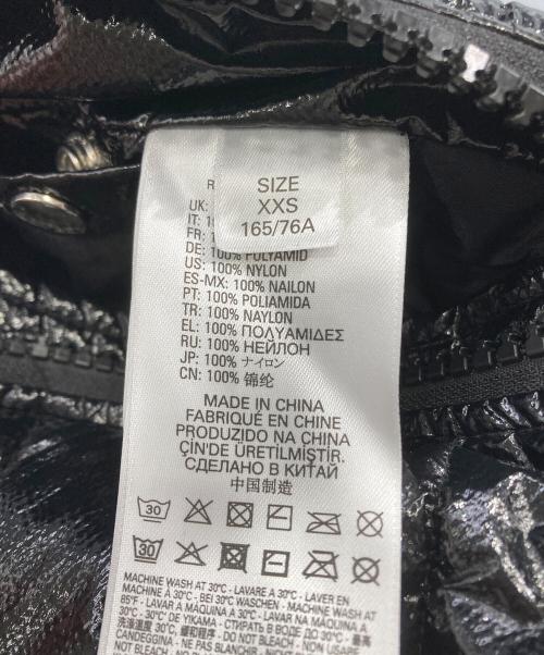 DIESEL（ディーゼル）DIESEL (ディーゼル) ANEMOSTOPパテントボンバージャケット ブラック サイズ:XXSの古着・服飾アイテム