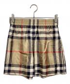 BURBERRYバーバリー）の古着「ノヴァチェックハーフパンツ」｜ベージュ