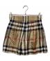 BURBERRY (バーバリー) ノヴァチェックハーフパンツ ベージュ サイズ:IT 36：25000円