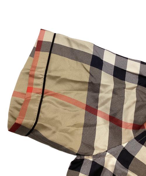 BURBERRY（バーバリー）BURBERRY (バーバリー) ノヴァチェックサテンシャツ ベージュ サイズ:6の古着・服飾アイテム