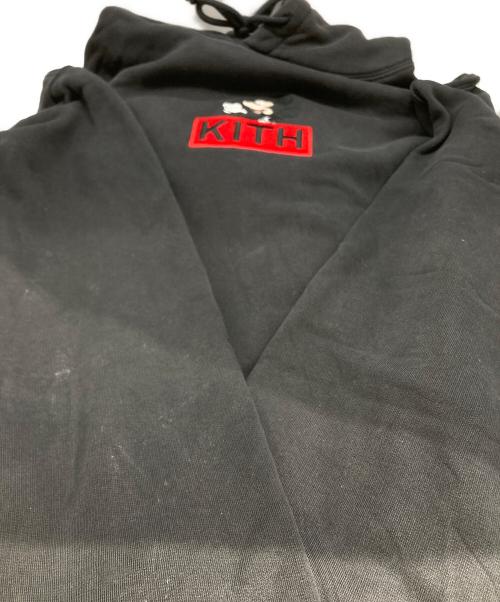 KITH（キス）KITH (キス) DISNEY (ディズニー) Classic Logo Hoodie ブラック サイズ:XLの古着・服飾アイテム