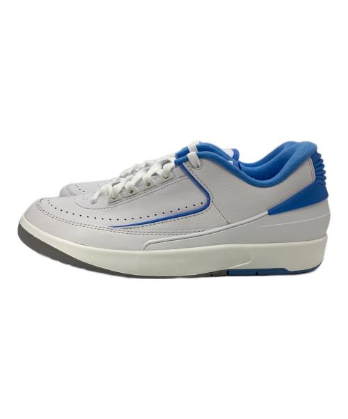 NIKE（ナイキ）NIKE (ナイキ) Air JORDAN 2 RETRO Low DV9956-104 ホワイト×ブルー サイズ:US10.5 未使用品の古着・服飾アイテム