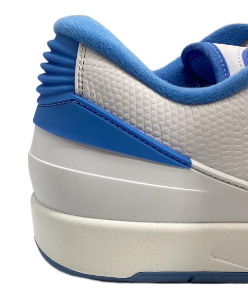 NIKE（ナイキ）NIKE (ナイキ) Air JORDAN 2 RETRO Low DV9956-104 ホワイト×ブルー サイズ:US10.5 未使用品の古着・服飾アイテム