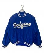 Diamond by STARTERダイアモンドバイスターター）の古着「ナイロンスタジャン」｜ブルー