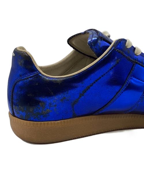 Maison Martin Margiela（メゾンマルタンマルジェラ）Maison Martin Margiela (メゾンマルタンマルジェラ) 12年　地方限定モデル REPLICAジャーマントレーナー メタリックブルー サイズ:42の古着・服飾アイテム