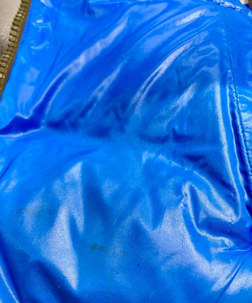 MONCLER（モンクレール）MONCLER (モンクレール) COMME des GARCONS JUNYA WATANABE MAN (コムデギャルソンジュンヤワタナベマン) エベレスト ツイード ダウンジャケット グリーン×ブラウン サイズ:SSの古着・服飾アイテム