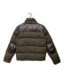 MONCLER (モンクレール) COMME des GARCONS JUNYA WATANABE MAN (コムデギャルソンジュンヤワタナベマン) エベレスト ツイード ダウンジャケット グリーン×ブラウン サイズ:SS：30000円