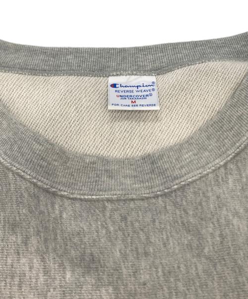 Champion（チャンピオン）Champion (チャンピオン) UNDERCOVER (アンダーカバー) ロゴスウェット グレー サイズ:Mの古着・服飾アイテム