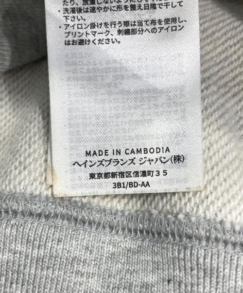 Champion（チャンピオン）Champion (チャンピオン) UNDERCOVER (アンダーカバー) ロゴスウェット グレー サイズ:Mの古着・服飾アイテム