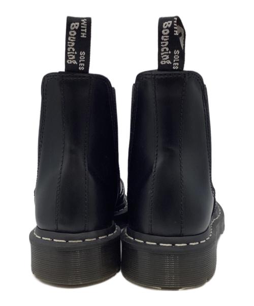 Dr.Martens（ドクターマーチン）Dr.Martens (ドクターマーチン) 2976 ホワイトステッチ チェルシーブーツ ブラック サイズ:UK5の古着・服飾アイテム