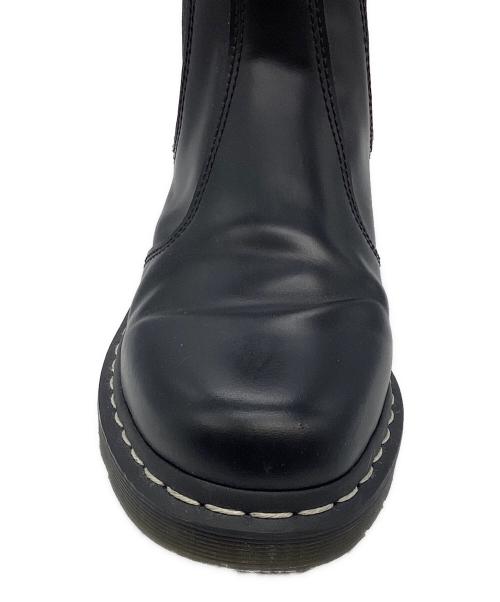 Dr.Martens（ドクターマーチン）Dr.Martens (ドクターマーチン) 2976 ホワイトステッチ チェルシーブーツ ブラック サイズ:UK5の古着・服飾アイテム