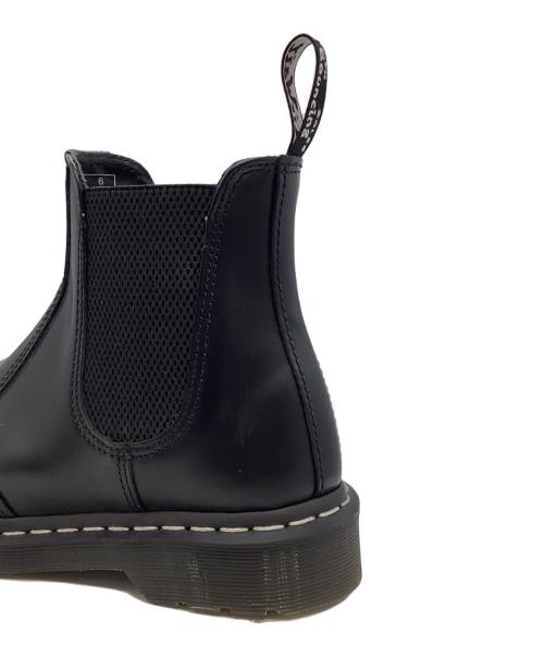 Dr.Martens（ドクターマーチン）Dr.Martens (ドクターマーチン) 2976 ホワイトステッチ チェルシーブーツ ブラック サイズ:UK5の古着・服飾アイテム