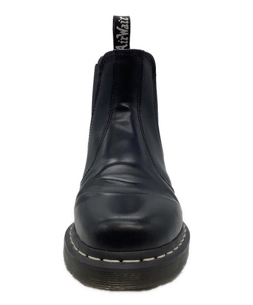 Dr.Martens（ドクターマーチン）Dr.Martens (ドクターマーチン) 2976 ホワイトステッチ チェルシーブーツ ブラック サイズ:UK5の古着・服飾アイテム