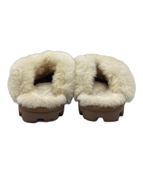 UGG（アグ）UGG (アグ) Coquette ムートンサンダル ベージュ サイズ:23の古着・服飾アイテム