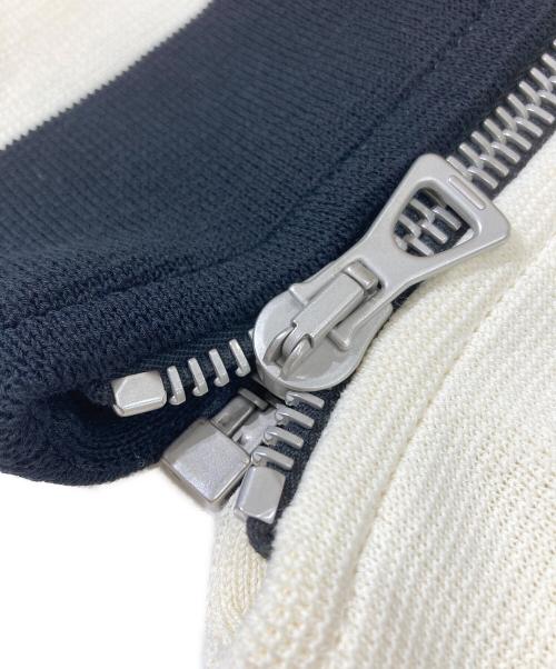 GUCCI（グッチ）GUCCI (グッチ) ワッペン付 ボーダーワンピース　731592 ブラック×ホワイト サイズ:Sの古着・服飾アイテム