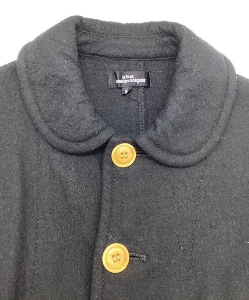 tricot COMME des GARCONS（トリココムデギャルソン）tricot COMME des GARCONS (トリココムデギャルソン) ラウンドカラーウールジャケット　TL-T028 サイズ:Sの古着・服飾アイテム