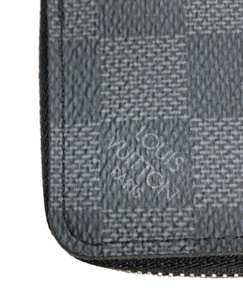 LOUIS VUITTON（ルイ ヴィトン）LOUIS VUITTON (ルイ ヴィトン) ダミエ・グラフィット　ジッピーコインパース　N63076 ブラック×グレーの古着・服飾アイテム