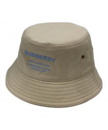 BURBERRY（バーバリー）の古着「HORSEFERRY バケットハット」｜ベージュ