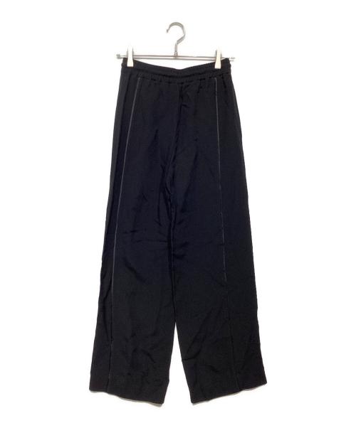 BURBERRY（バーバリー）BURBERRY (バーバリー) サイドラインイージーパンツ ブラック サイズ:UK4の古着・服飾アイテム