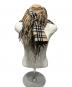 BURBERRY (バーバリー) カシミヤフリンジ　ノバチェックマフラー ベージュ：20000円