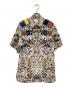 BURBERRY (バーバリー) 総柄シルクセットアップ グレー×マルチカラー サイズ:UK6：18000円