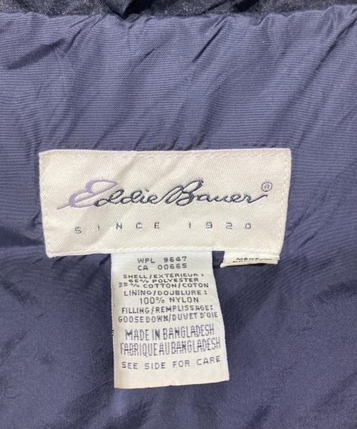 Eddie Bauer（エディーバウアー）Eddie Bauer (エディーバウアー) 90-00’ｓ　白タグ　ダウンベスト ブラック サイズ:XLの古着・服飾アイテム