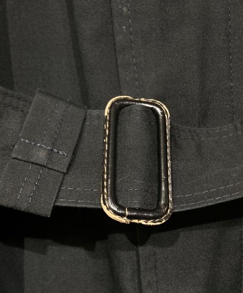 Christian Dior MONSIEUR（クリスチャンディオールムッシュ）Christian Dior MONSIEUR (クリスチャンディオールムッシュ) オールドライナー付きステンカラーコート ブラック サイズ:40Lの古着・服飾アイテム