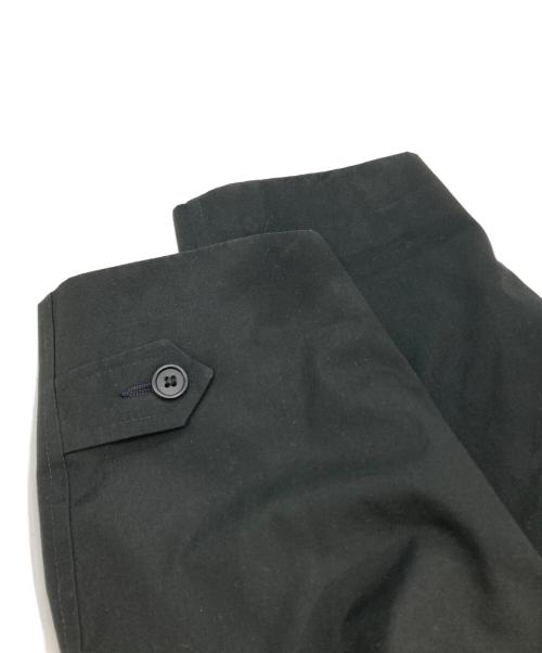 Christian Dior MONSIEUR（クリスチャンディオールムッシュ）Christian Dior MONSIEUR (クリスチャンディオールムッシュ) オールドライナー付きステンカラーコート ブラック サイズ:40Lの古着・服飾アイテム