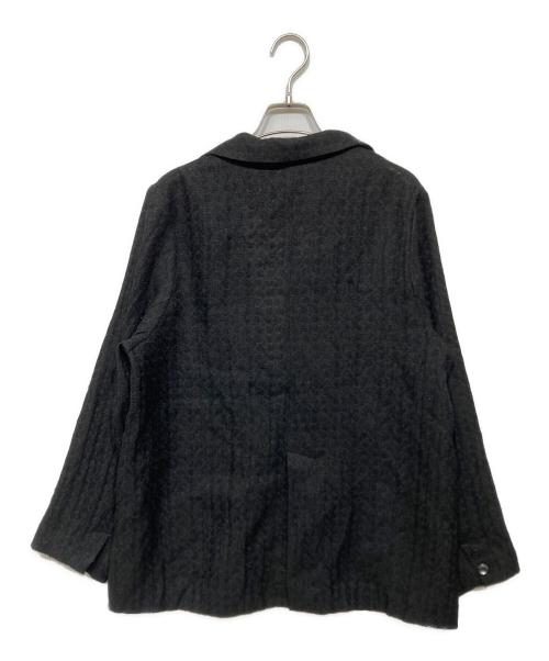 Eaphi（エフィ）Eaphi (エフィ) RANDOM BUTTON SHEER JACKET 83002-0209 ブラック サイズ:Fの古着・服飾アイテム