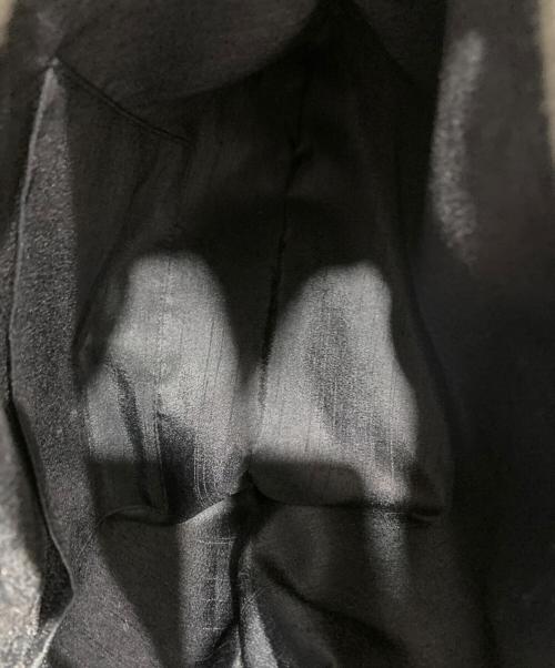 charmantsac（シャルマントサック）charmantsac (シャルマントサック) ハート エンブロイダリー巾着バッグ ネイビーの古着・服飾アイテム