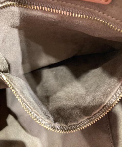 L'Avenir（ラヴェニール）L'Avenir (ラヴェニール) Val ハンドバッグ ベージュ×ブラウンの古着・服飾アイテム