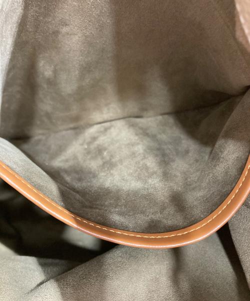 L'Avenir（ラヴェニール）L'Avenir (ラヴェニール) Val ハンドバッグ ベージュ×ブラウンの古着・服飾アイテム