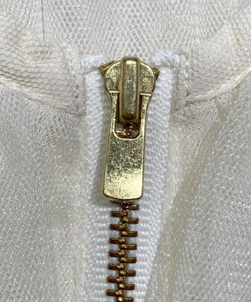 Diagram（ダイアグラム）Diagram (ダイアグラム) ギャザーチュールブルゾン ホワイト サイズ:36の古着・服飾アイテム