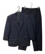 COMME des GARCONS HOMMEコムデギャルソン オム）の古着「ストライプセットアップ」｜ネイビー