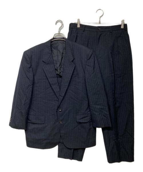 COMME des GARCONS HOMME（コムデギャルソン オム）COMME des GARCONS HOMME (コムデギャルソン オム) ストライプセットアップ ネイビー サイズ:Mの古着・服飾アイテム