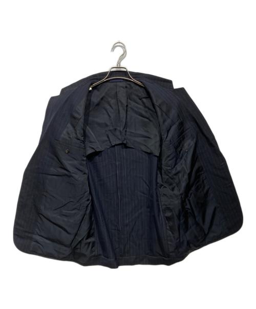 COMME des GARCONS HOMME（コムデギャルソン オム）COMME des GARCONS HOMME (コムデギャルソン オム) ストライプセットアップ ネイビー サイズ:Mの古着・服飾アイテム