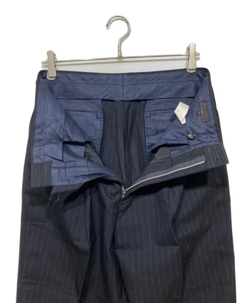 COMME des GARCONS HOMME（コムデギャルソン オム）COMME des GARCONS HOMME (コムデギャルソン オム) ストライプセットアップ ネイビー サイズ:Mの古着・服飾アイテム