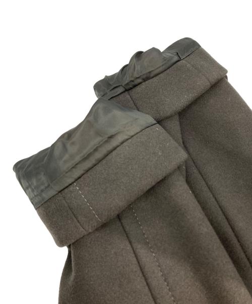 BEAUTY&YOUTH（ビューティーアンドユース）BEAUTY&YOUTH (ビューティーアンドユース) メルトンステンカラーベルトロングコート　1625-144-4638 グレー サイズ:Sの古着・服飾アイテム