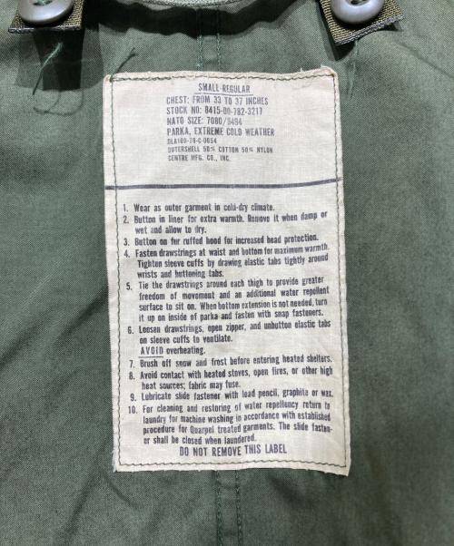 US ARMY（ユーエスアーミー）US ARMY (ユーエスアーミー) M-65 フィッシュテールコート グリーン サイズ:SMALL-REGULARの古着・服飾アイテム