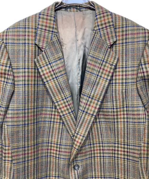 Burberry's（バーバリー）Burberry's (バーバリーズ) ツイードジャケット ベージュ サイズ:-の古着・服飾アイテム