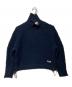 NKNIT（ンニット）の古着「2way high neck KNIT 24AW-N012」｜ネイビー