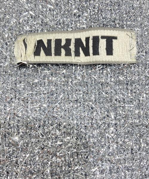 NKNIT（ニット）NKNIT (エヌニット) kira kira hand bag シルバーの古着・服飾アイテム