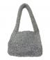 NKNIT (エヌニット) kira kira hand bag シルバー：8000円