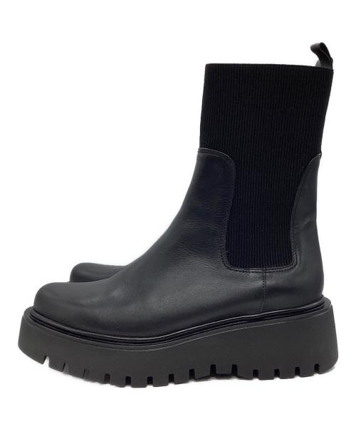 PLAIN PEOPLE（プレインピープル）PLAIN PEOPLE (プレインピープル) サイドゴアブーツ ブラック サイズ:39の古着・服飾アイテム